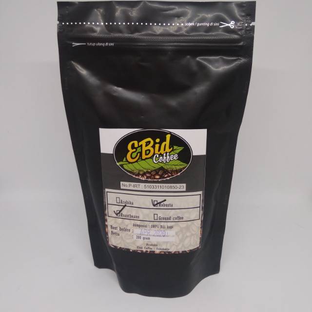 

Kopi robusta wine temanggung EBid coffee (bubuk/biji) 200gr