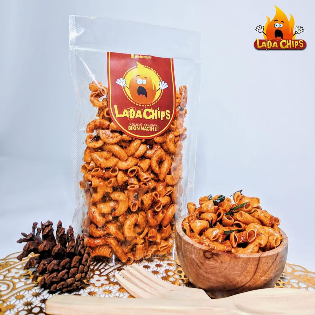 

Makaroni Pedas Bantet Daun Jeruk 100gr Cemilan Snack