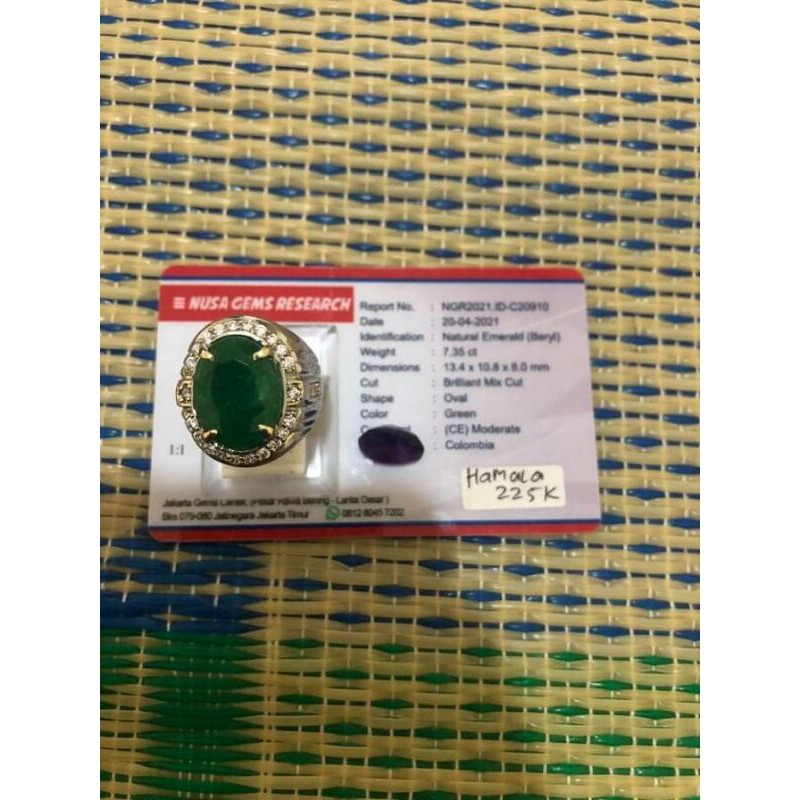 NATURAL EMERALD BERYL