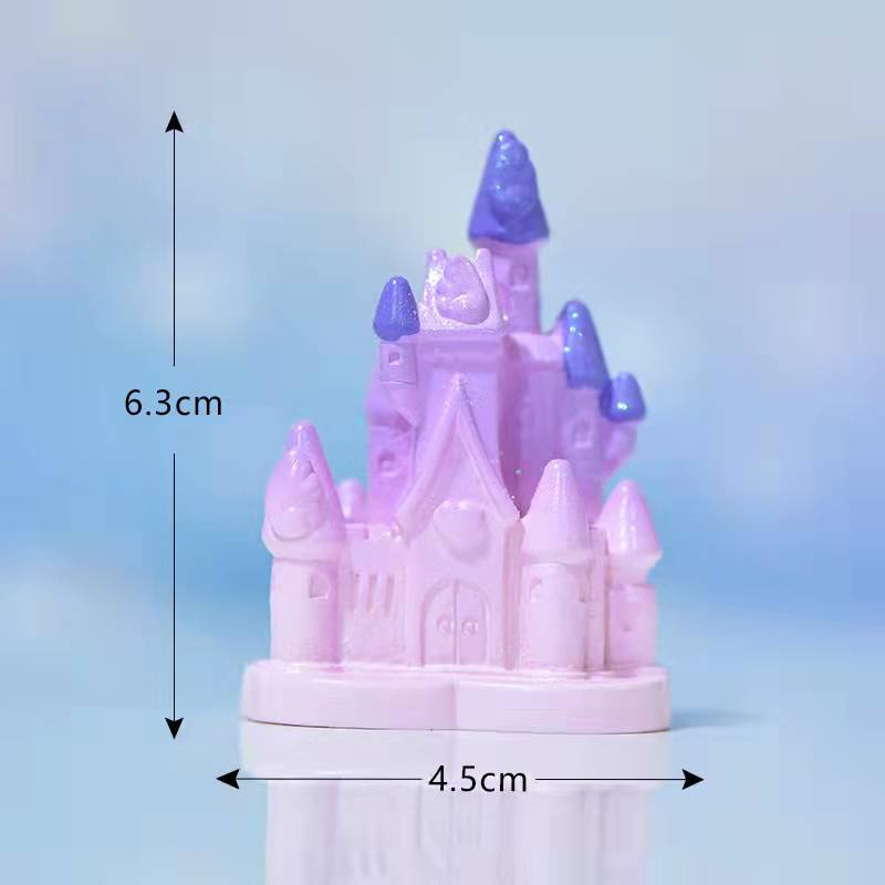 Cake Toper Miniatur Topper Hiasan Kue Ultah Ulang Tahun Castle Istana