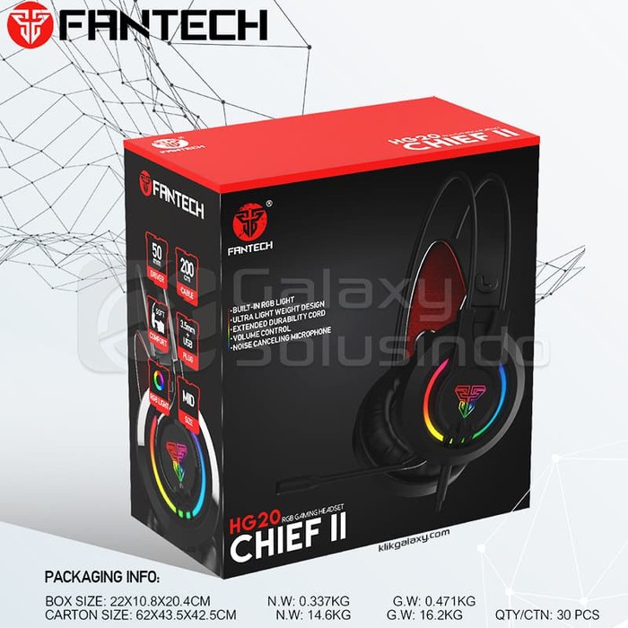 Fantech HG20 CHIEF II RGB Gaming Headset