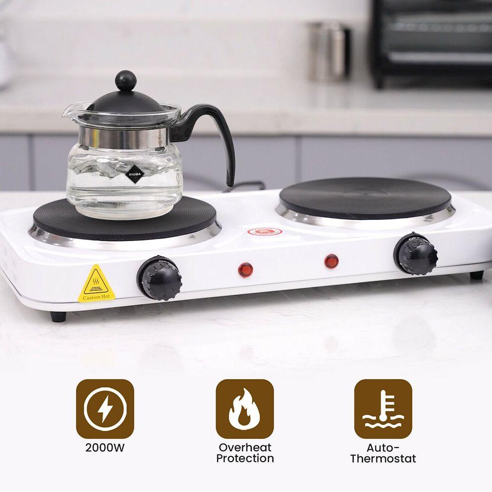 Kompor Hot Plate Listrik Nanas Adjustable Travel Kitchen Cooker Hotplate