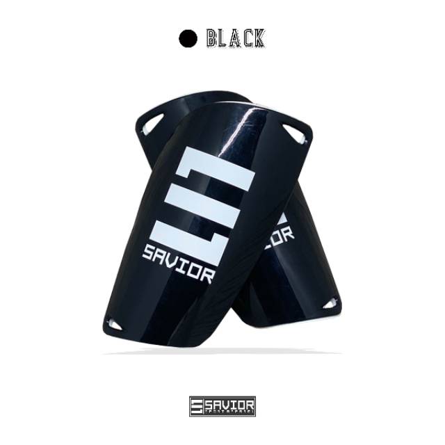 

Savior - Shin Guard Deker Tulang Kering Bola Savior X - Lite Hitam