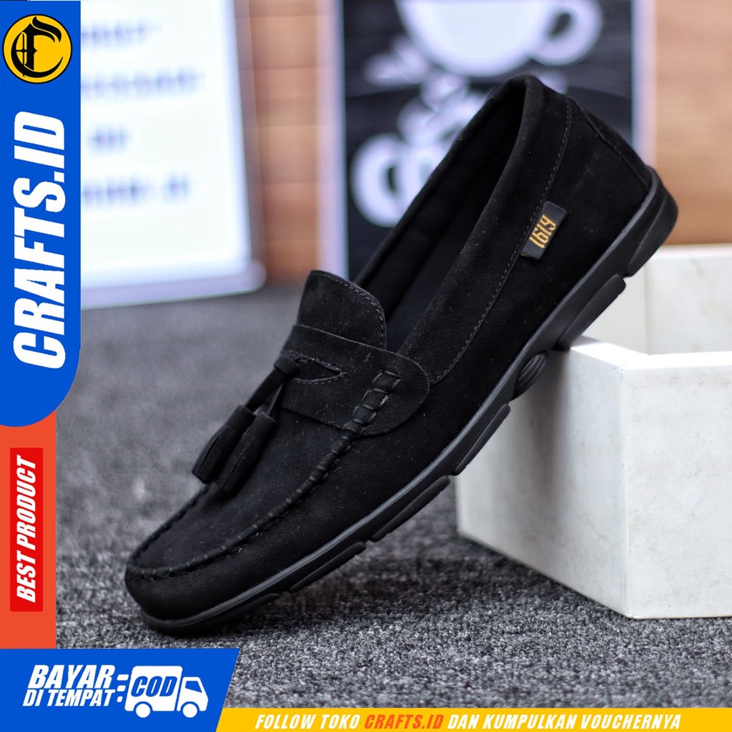 CRAFTS Eyki - Sepatu Slip On Pria Casual