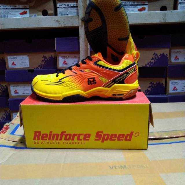 Sepatu Badminton RS Super Liga 800 OBRAL MINUS