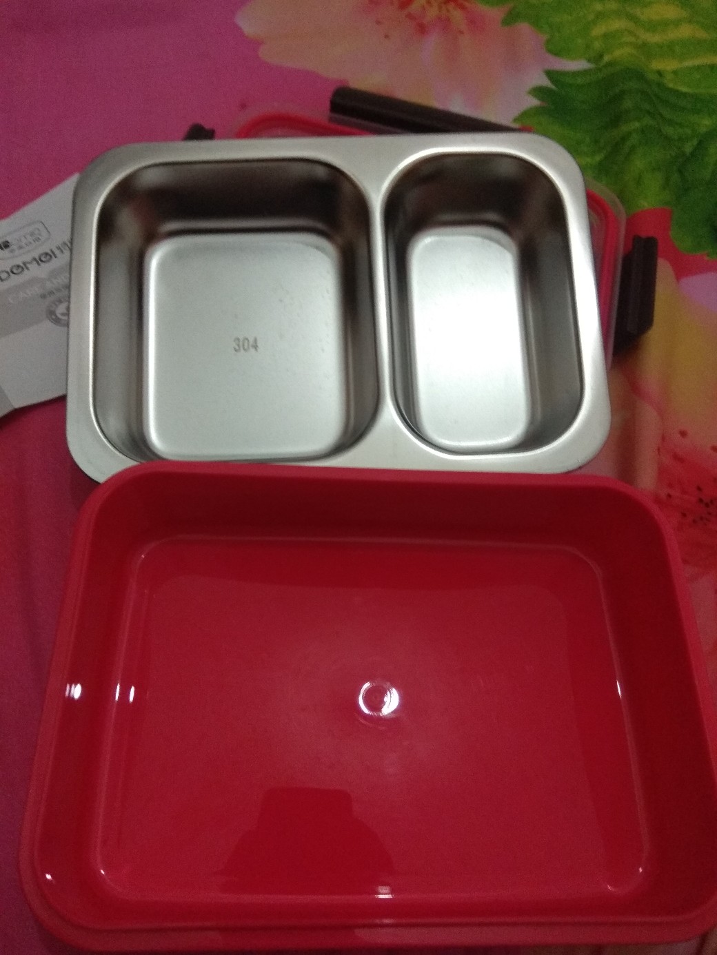 Lunch Box Tedemei Stainlist Kode 6561