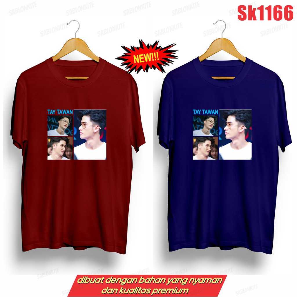 MURAH!!! KAOS TAY TAWAN FOTO  SK1166 UNISEX COMBED 30S