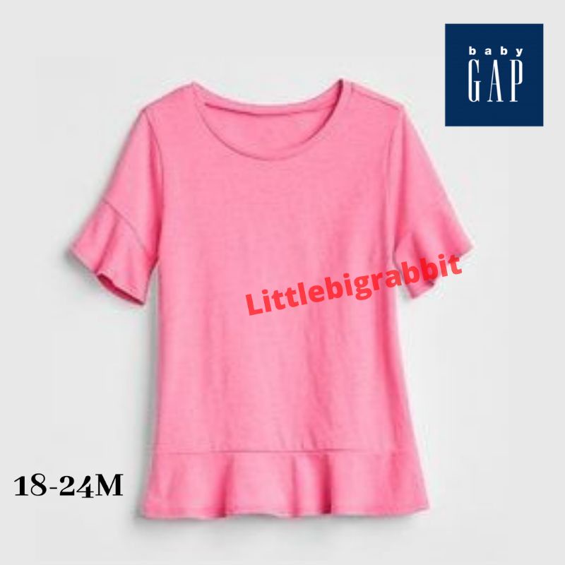 Kaos Anak Perempuan GAP - Kaos Anak Cewek - Atasan Anak Cewek - Atasan Anak Perempuan - Baby GAP