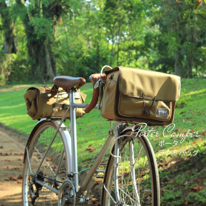 Classic Vintage Handlebar Rando Bag Voyagerbag Porter Camper