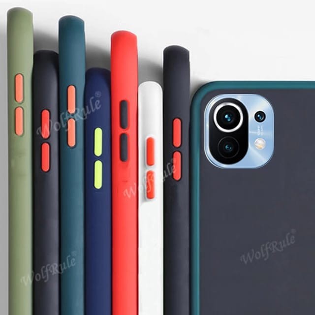 XIAOMI MI 11 CASE SOFT DOFF COLOUR MATTE TRANSAPARAN, CASING COVER