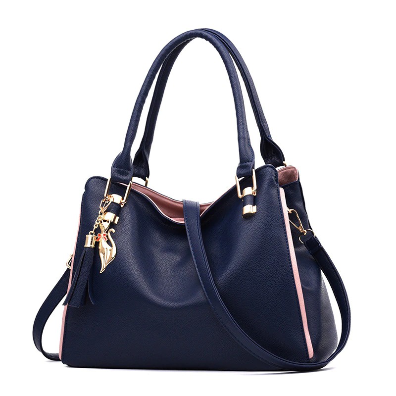 CUCI GUDANG !!! Mairu Tas Selempang Wanita Kulit Tote Hand Bag Import Fashion Free Jam Tangan Finivo F901