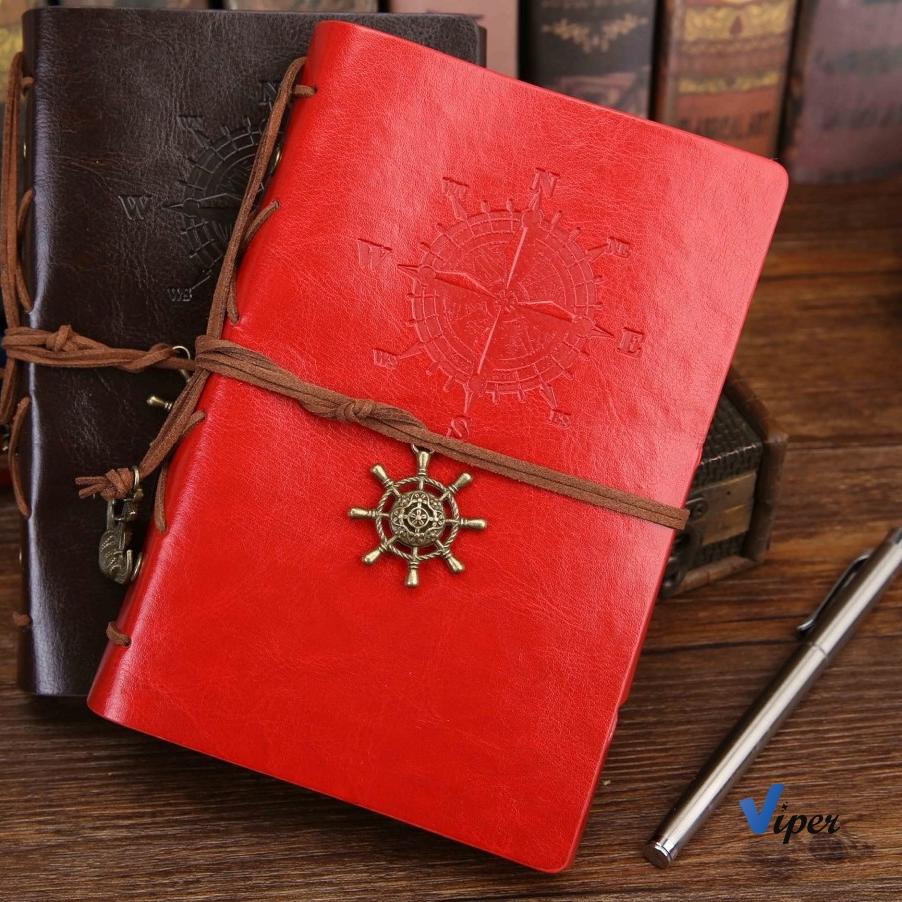 

Buruan Beli CKWAA Buku Catatan Notebook A5 A6 Buku Diary Aesthetic Gaya Retro Binder Unik Cover Kulit PU Leather 80 Terlaris