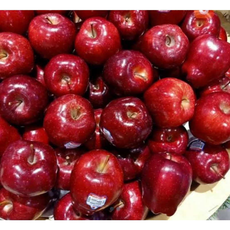 Apel Merah Red Del Washington USA Manis Segar 500 gram-1 kg