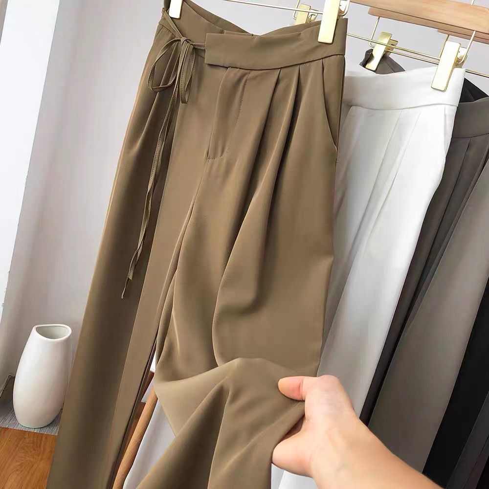 Pants Tali / Celana kulot Highwaist Polyester Premium Loose Pants / Cullote Pants Wanita Korea