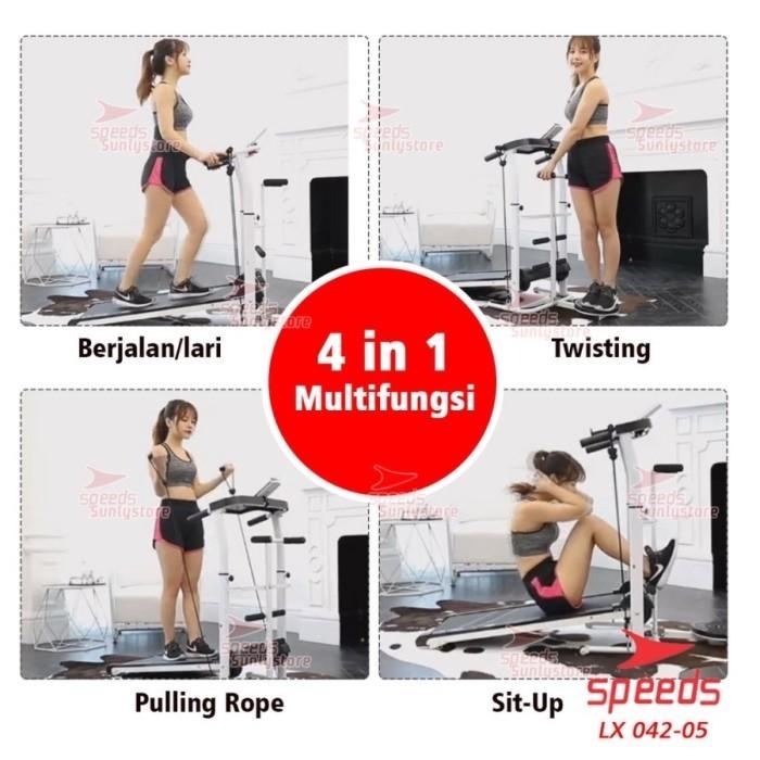 Treadmill Manual MultiFungsi Treadmill Elektrik SPEEDS 042-5