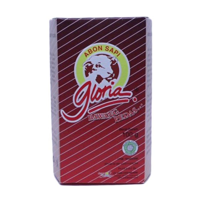 

Gloria Abon Sapi Pedas 100Gr