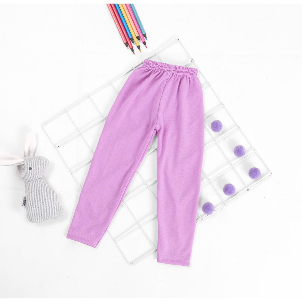 Legging Anak Motif Striped Rainbow - Legging Salur 0-5th - Celana Legging Anak - Leging Anak