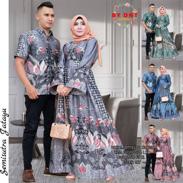 Couple Gamis Batik Semisutera JATAYU HQ