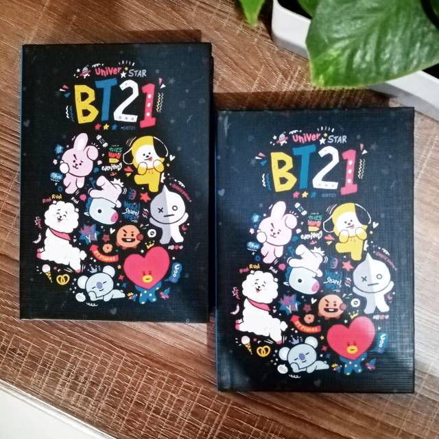 

Notebook Custom A6 BTS BT21 Kpop murah lucu free tambah nama part 2