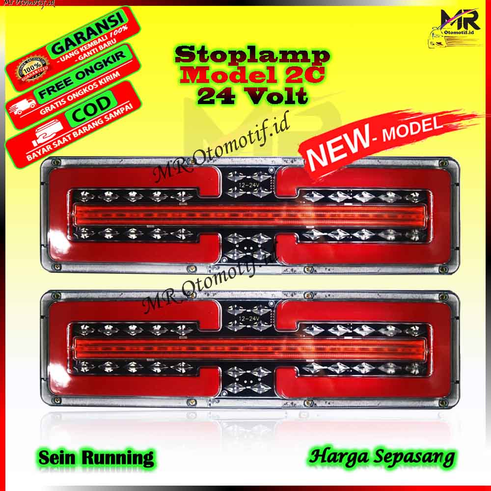 Jual Lampu Variasi Stop Lamp Stoplamp Rem Led Belakang Model C New C Runing St Mobil