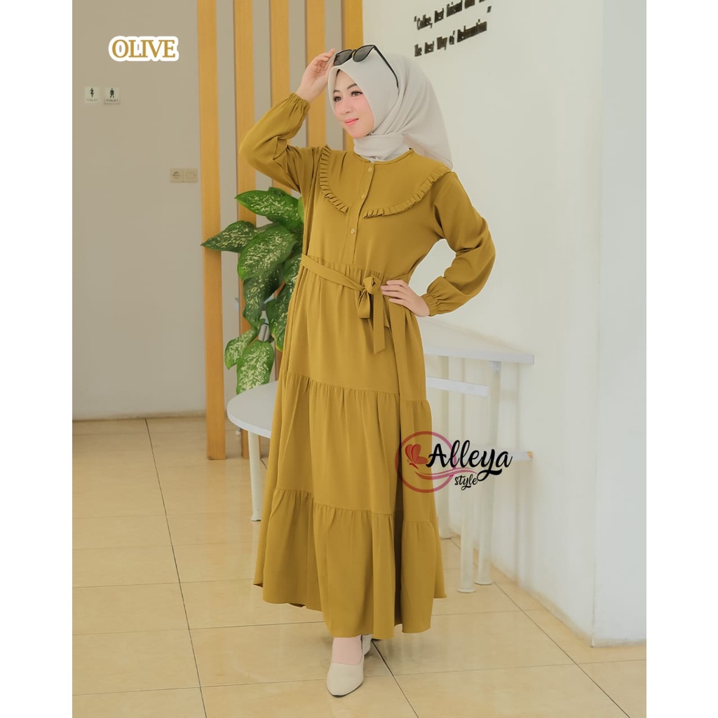 READY STOK DRESS KINAN by ALLEYA