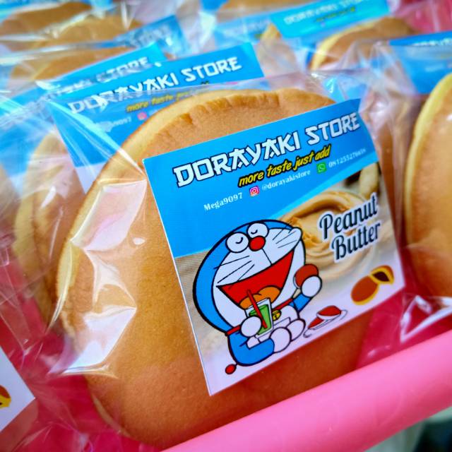 

Dorayaki 50.000 ( Isi 5 pcs )