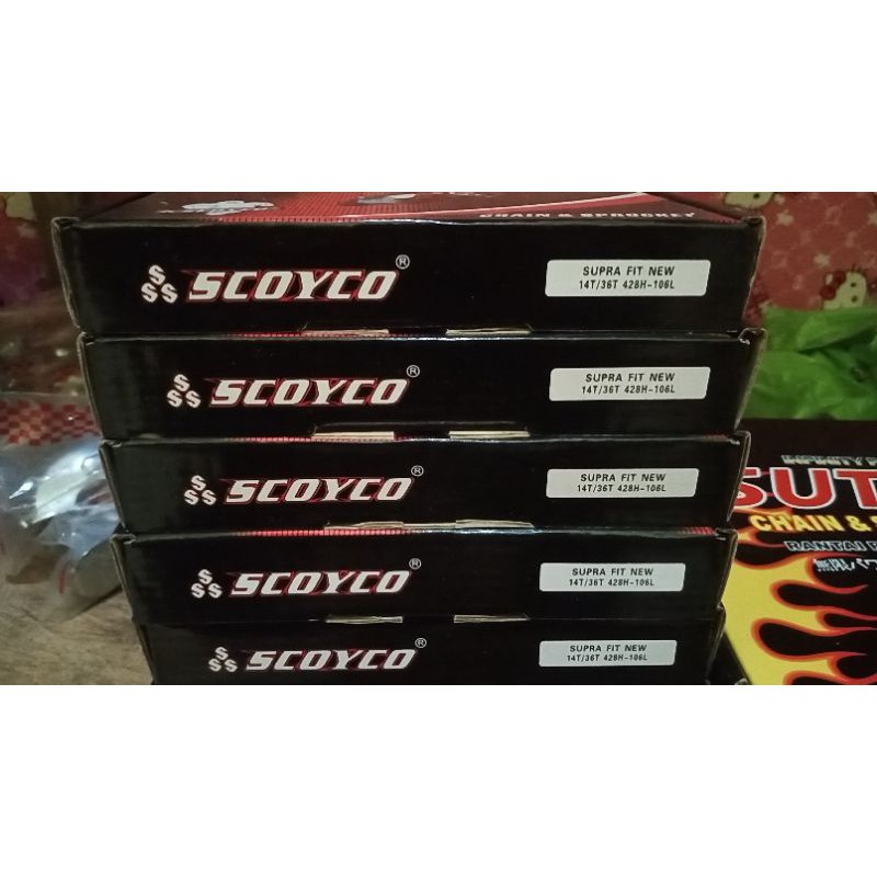 GEAR PAKET SUPRA FIT NEW