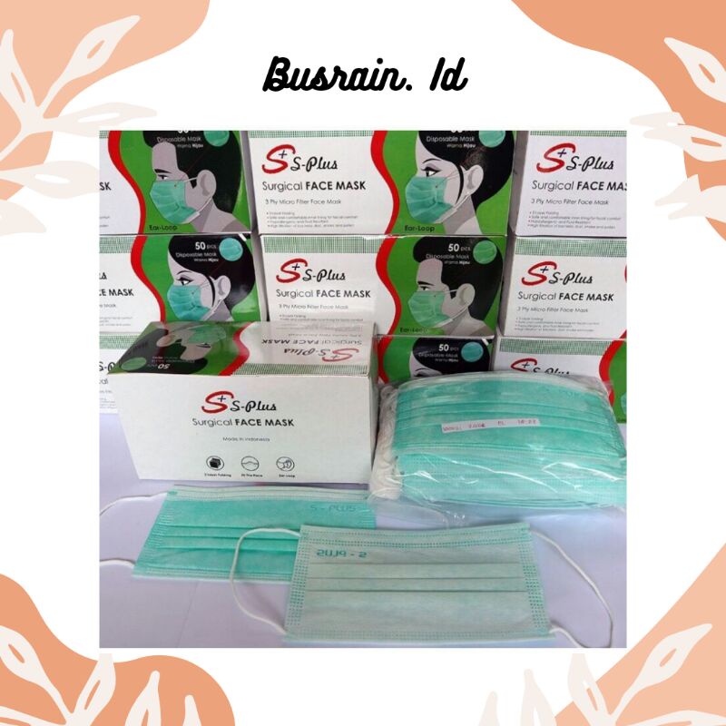 MASKER 3 PLY MASKER MEDIS S PLUS MASKER EARLOOP