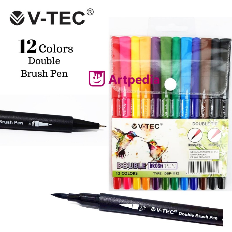 types of brush pens