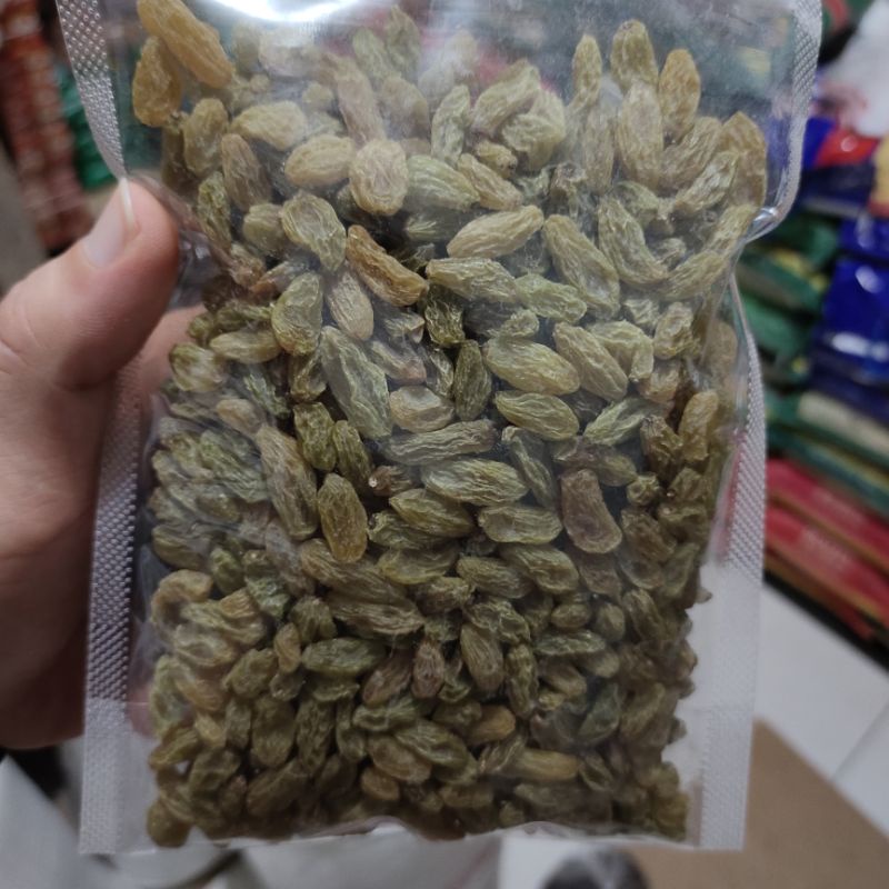 

Kismis Hijau 250 gram impor.