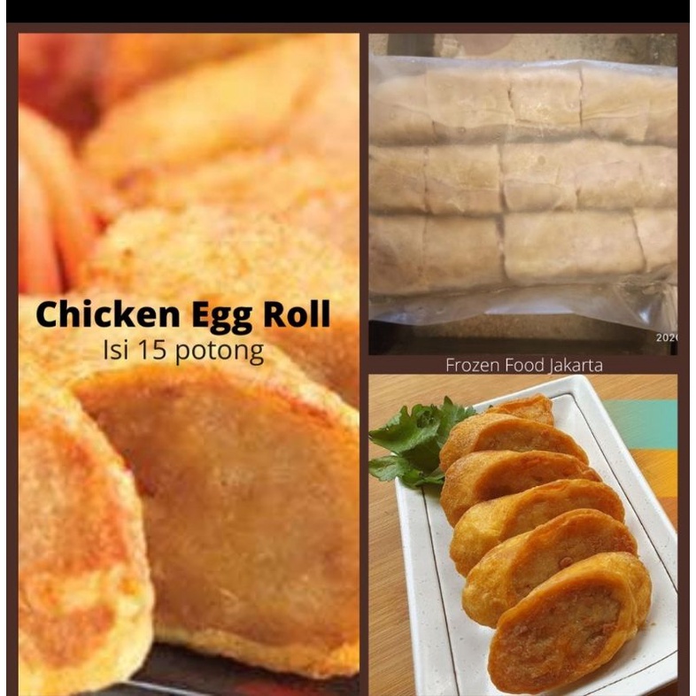 

eggroll isi 3 lonjor / 15 potong