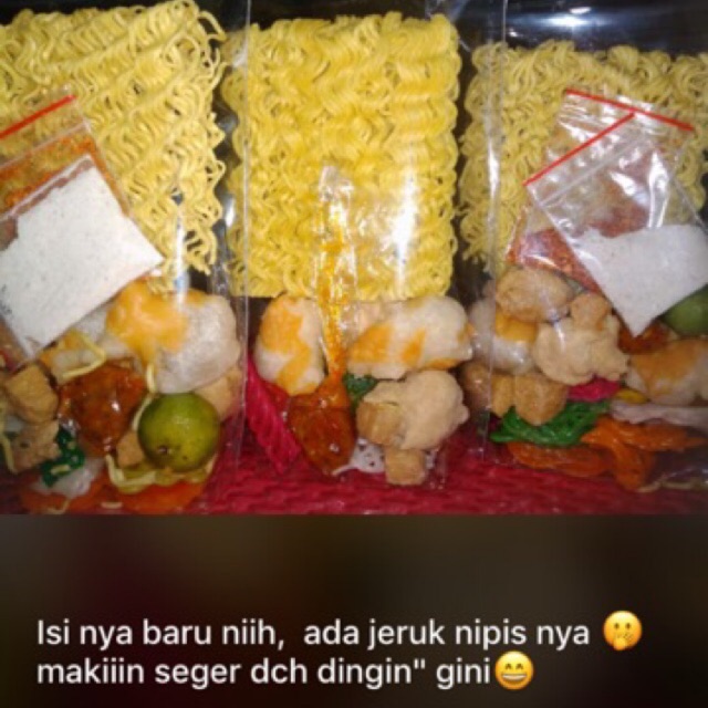 

PROMO !!!! Seblak bandung 1 paket - 10 bks