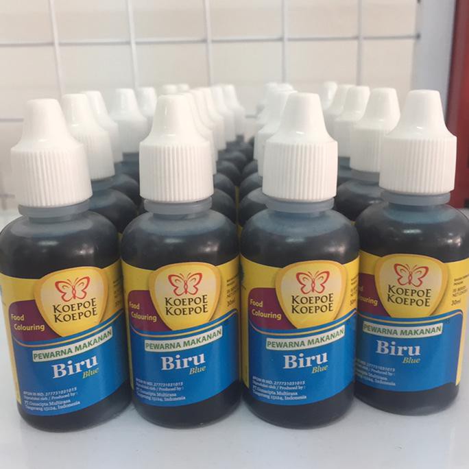 

31.87-Kue- Koepoe Koepoe/Kupu Kupu Pewarna Biru 30Ml -Terlengkap-Termurah-Dijamin.