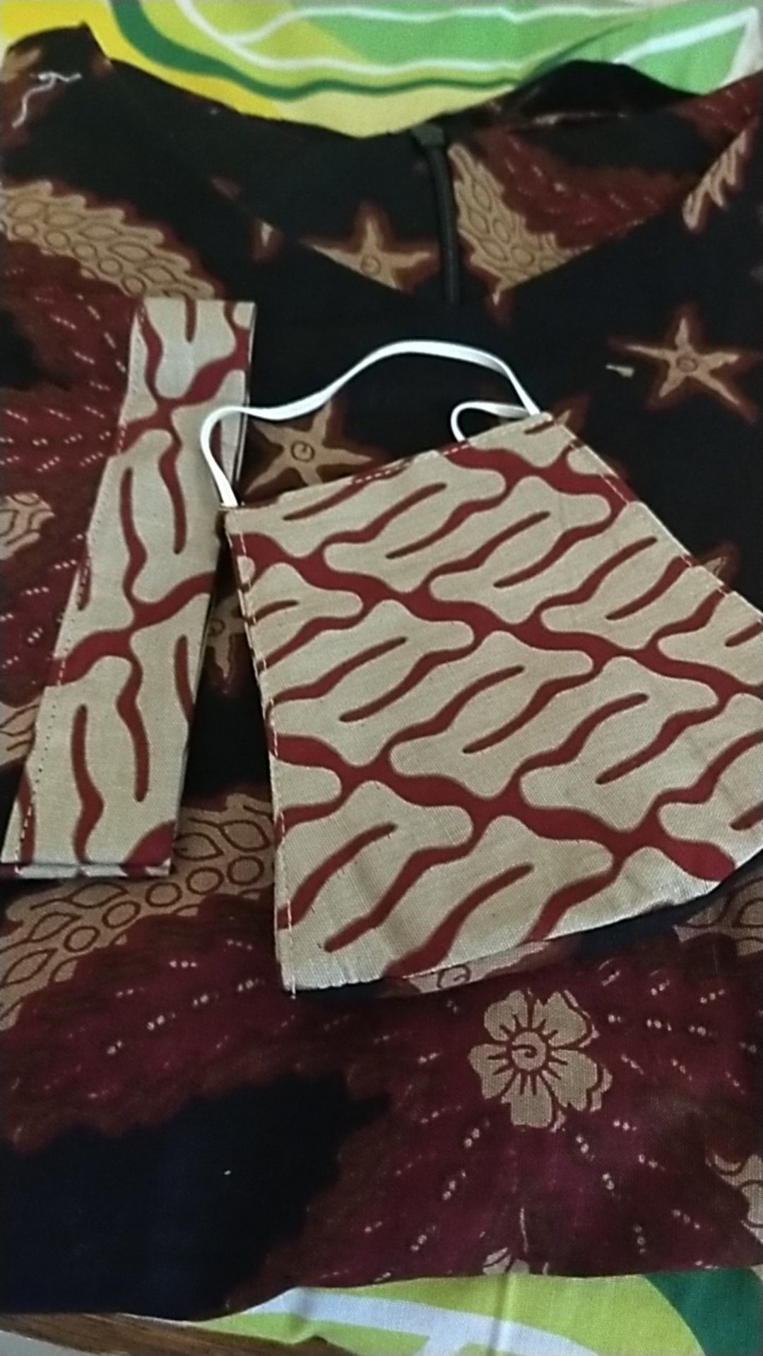 Atasan Batik Wanita  Blouse  Modern Kekinian Size  S-m-l-xl-xxl-3l-4l-5l - Bintang Parang