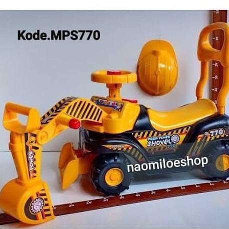 MAINAN EXCAVATOR DORONG/BEKO DORONG ANAK mainan mobil dorong anak laki