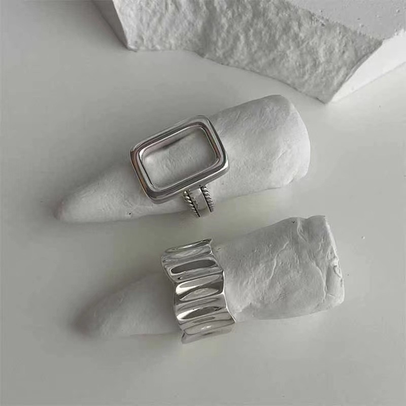 Cincin Model Terbuka Gaya Korea Untuk Wanita