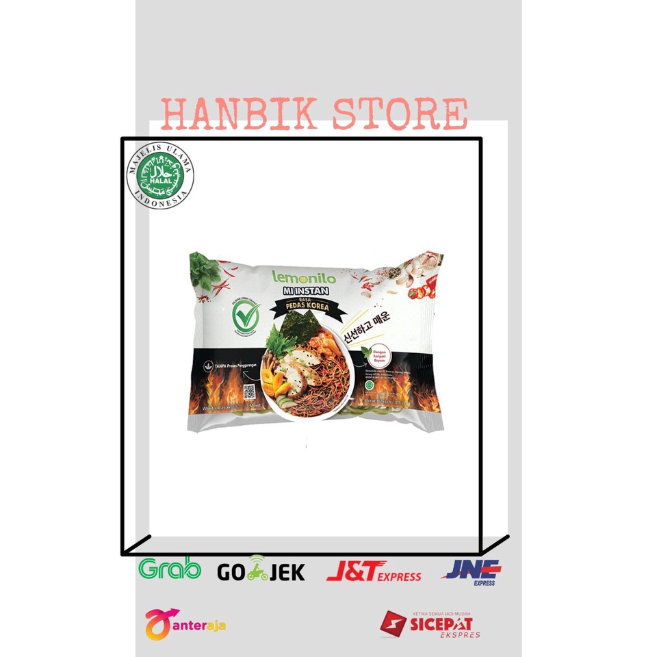 

MIE INSTAN LEMONILO RASA PEDAS KOREA 85G