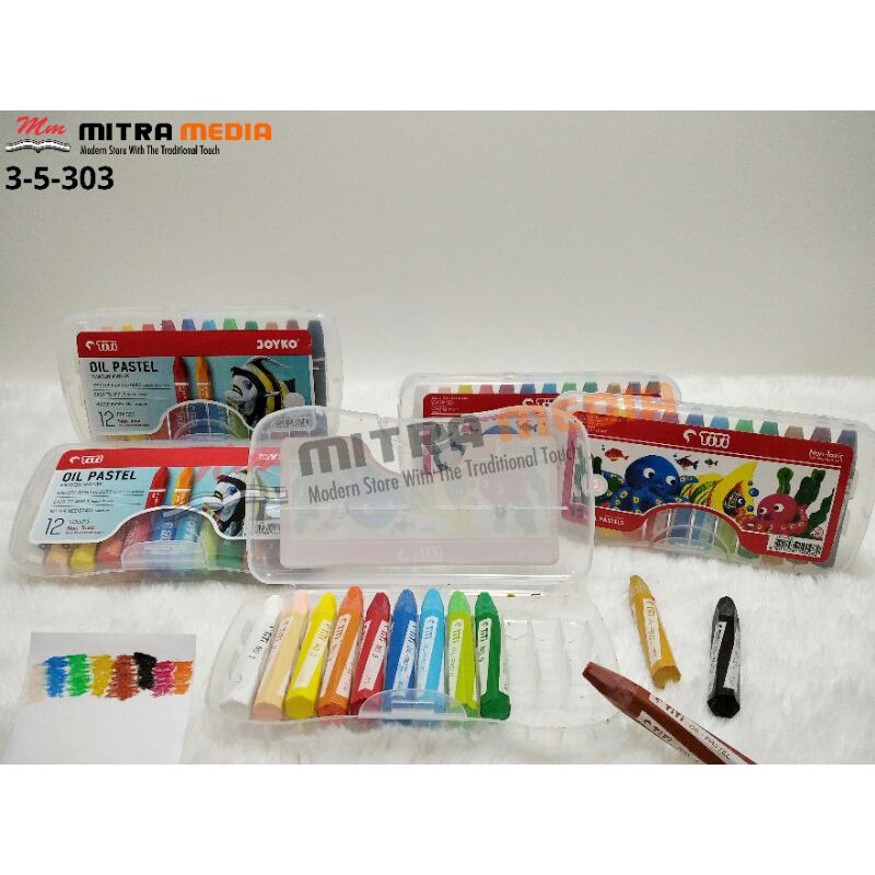 

CRAYON OIL PASTEL 12 WARNA MURAH