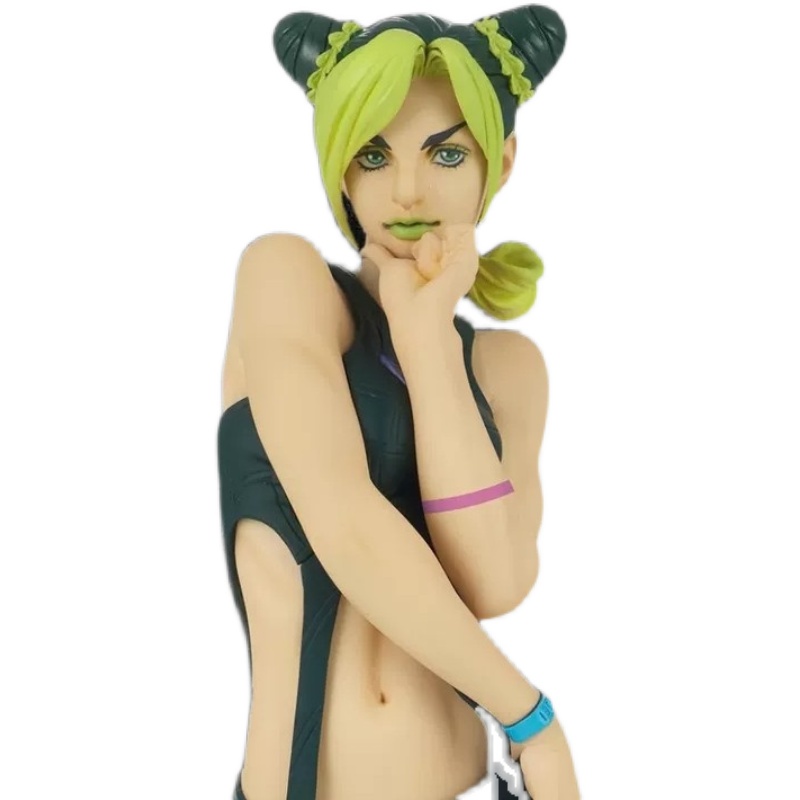 Ornamen Figure Desain Jojo 's Bizarre Adventure Jolyne Cujoh Grandista Untuk Desktop