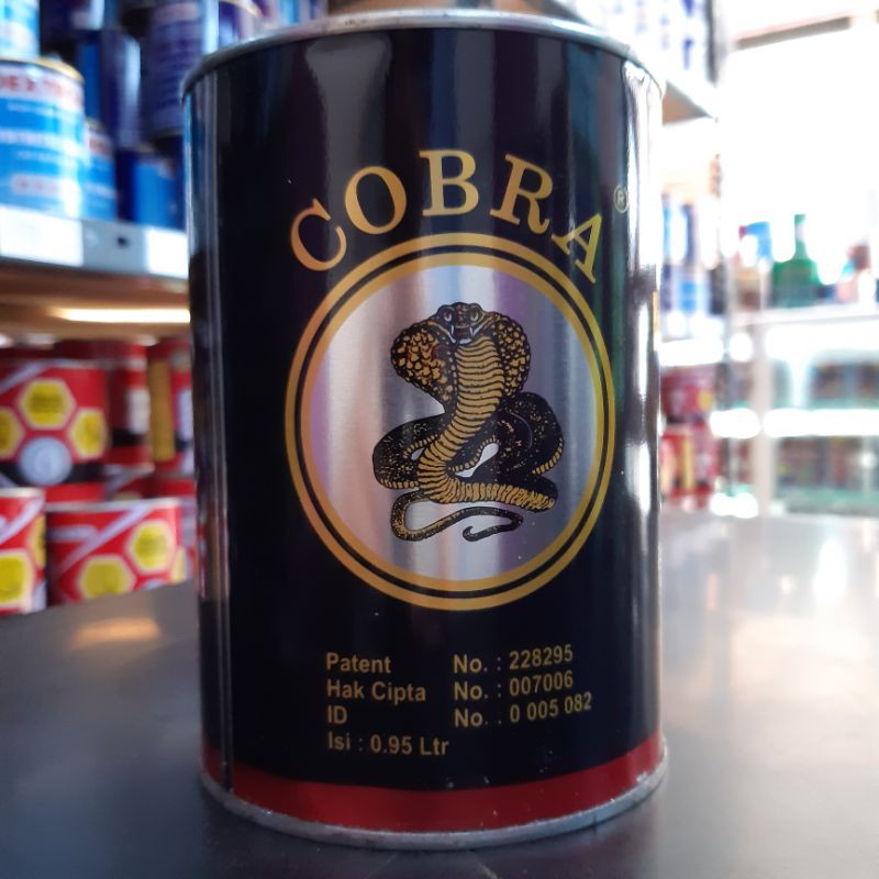 thinner cobra high gloss 1liter pengencer cat duco nc pu clear coat pernis high gloss cepat kering
