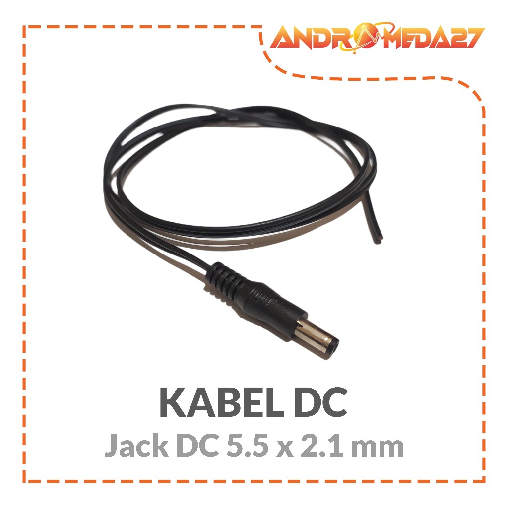 Kabel DC Jack DC 5.5  x  2.1 mm /2.1x5.5 mm