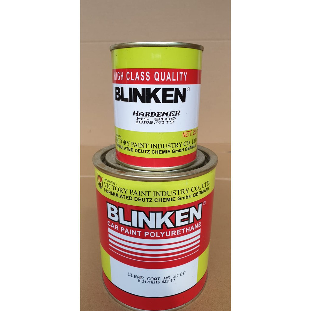 Clear Blinken HS 8100 / Clear Coat Blinken 8100 + Hardener