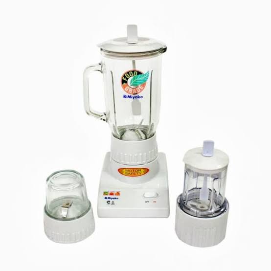 Miyako Blender Kaca 3in1 BL 102GS Kapasitas 1 Liter