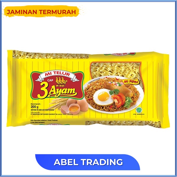 

Cap 3 Ayam Mie Telor Kng 200 Gr