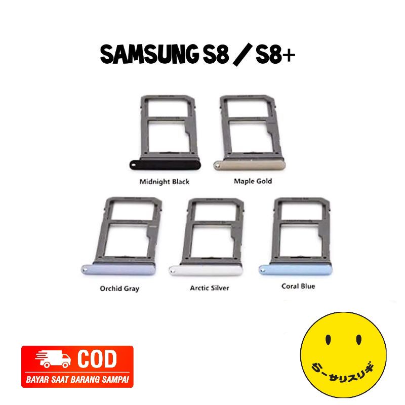 SIMLOCK SIMTRAY SLOT TEMPAT KARTU SIM FOR SAMSUNG S8 /S8+/S8 PLUS