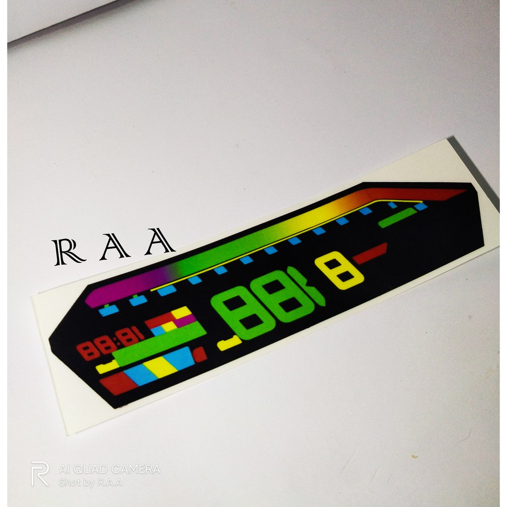 Stiker LCD Speedometer CBR150R