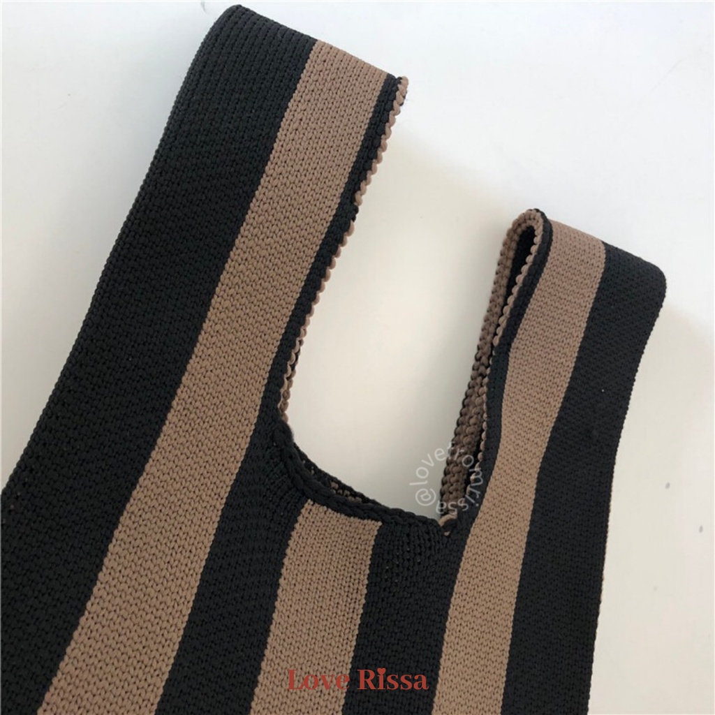 Tas Knit Cassandra Premium Handmade Knit Bag Tas Knit Premium Korean Style Woman Top Handle Bag Tas Bahu Wanita Hand Carry Bag