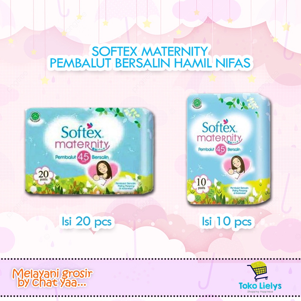 SOFTEX MATERNITY PEMBALUT BERSALIN HAMIL NIFAS