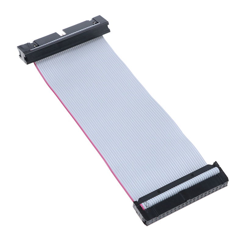 {LUCKID}IDE 40 Pin Male to female pata hard drive hdd extension flat ribbon cable 5 inch