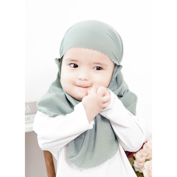 BERGO MARYAM ANAK LASERCUT DIAMOND PREMIUM /JILBAB INSTAN ANAK 0-10 TAHUN